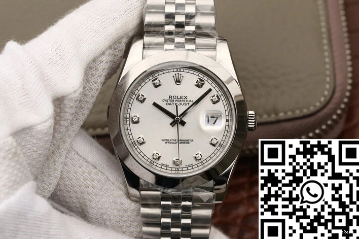 Stainless Rolex Steel EW M126300 Datejust Factory 1228